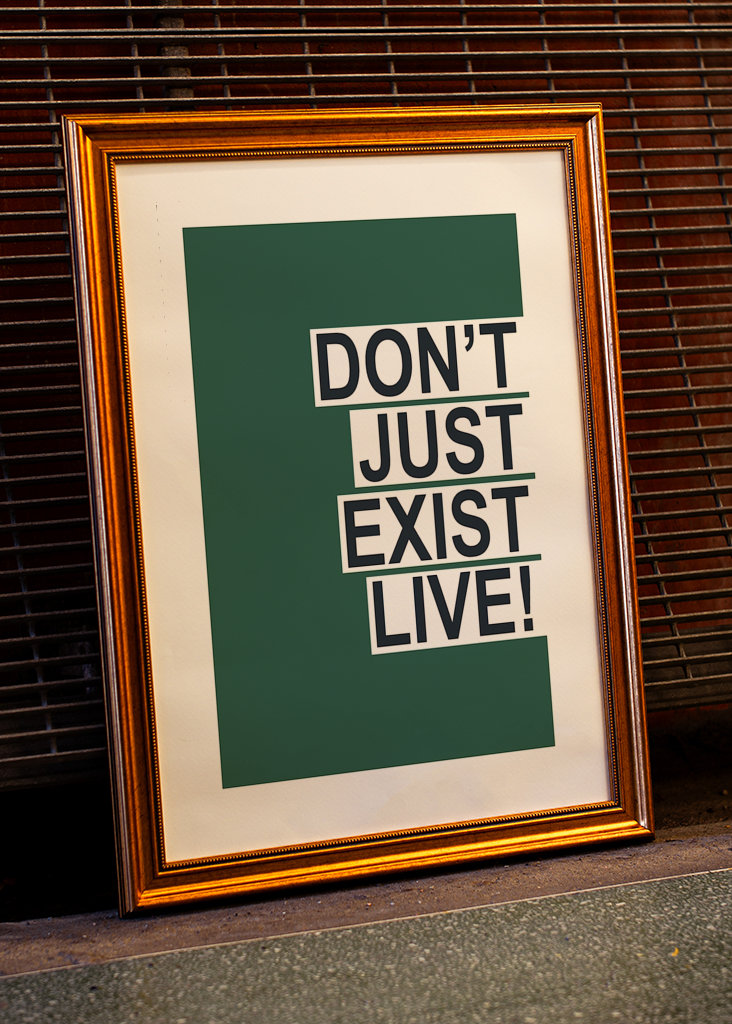 N’existez pas seulement en live !