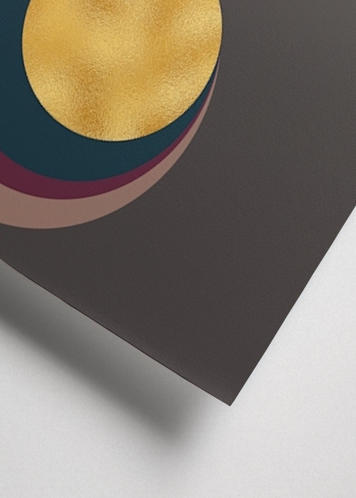 Geometrický moderní plakát