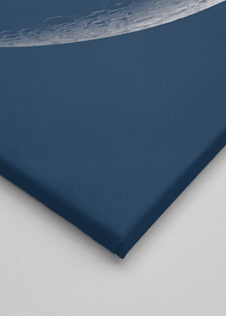 Daylight Crescent Moon