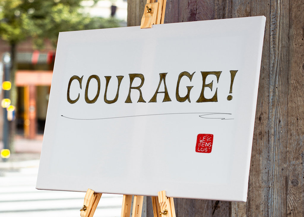Odvaha!