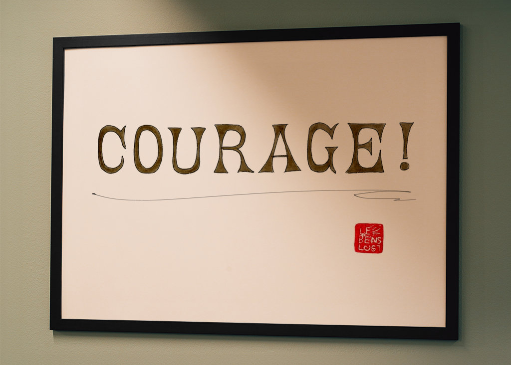 Odvaha!