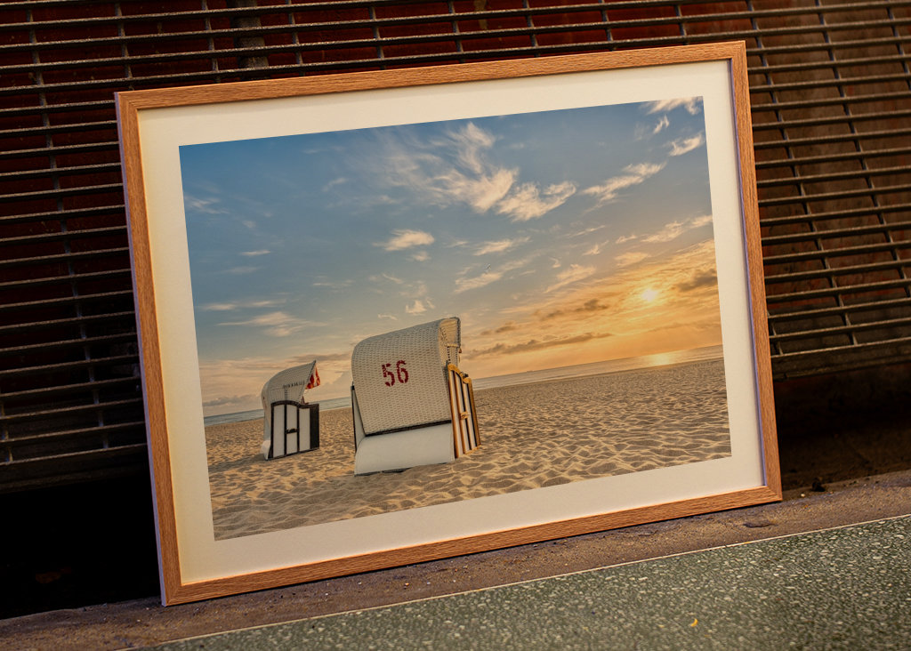 Strandstole ved Østersøen