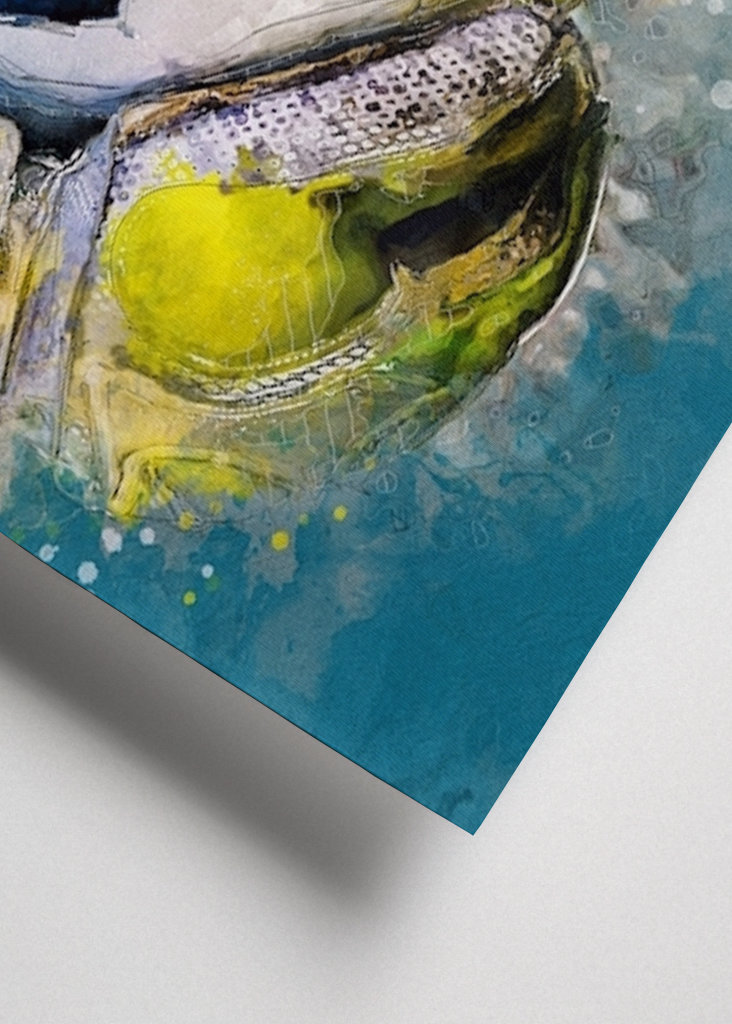 Football player goalkeeper