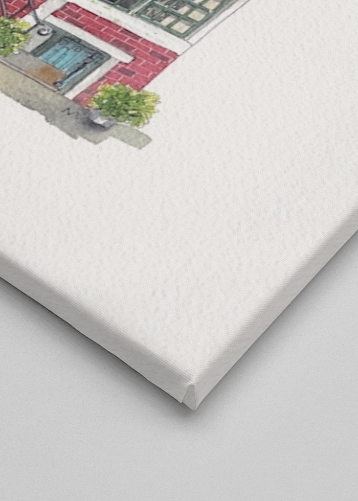 Amsterdam stepped gable