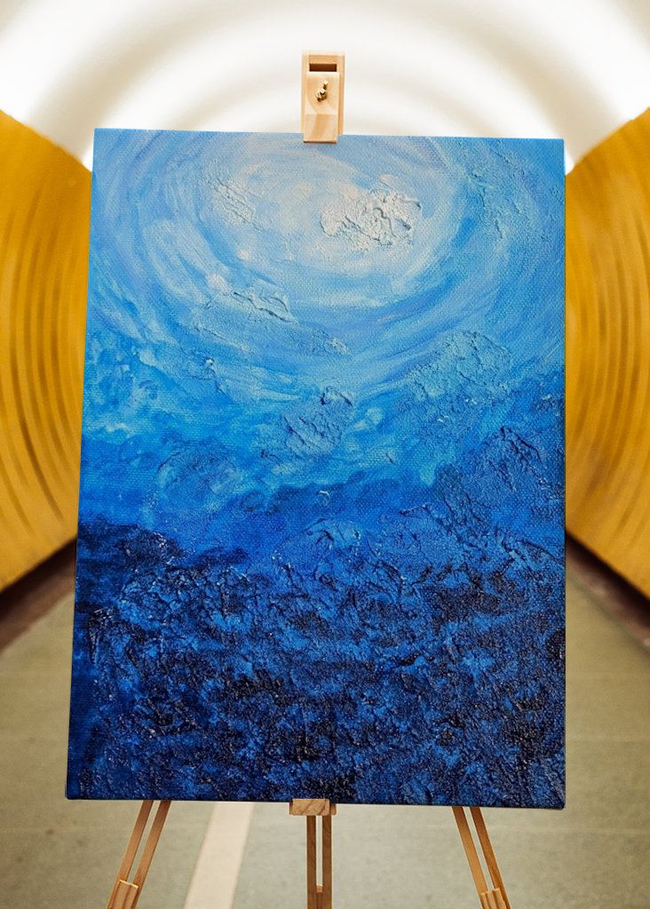 The depth of the sea