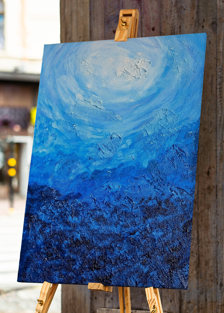 The depth of the sea