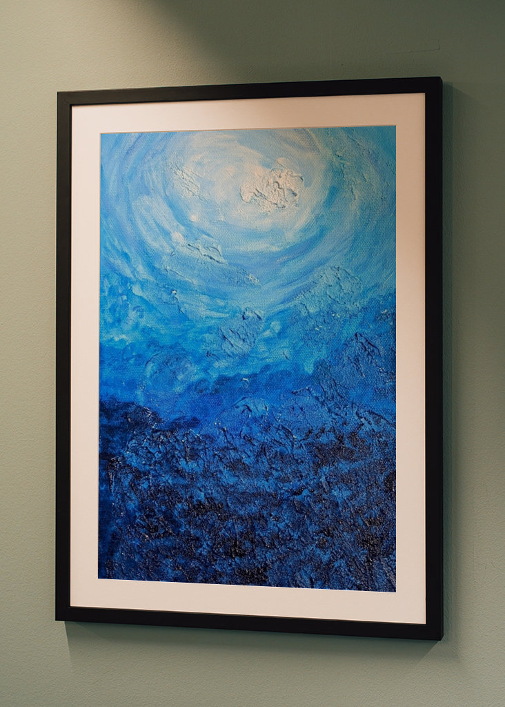 The depth of the sea