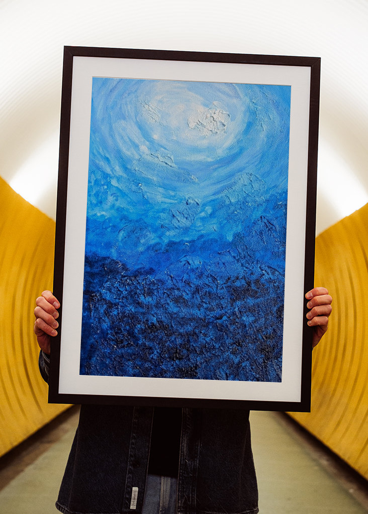 The depth of the sea