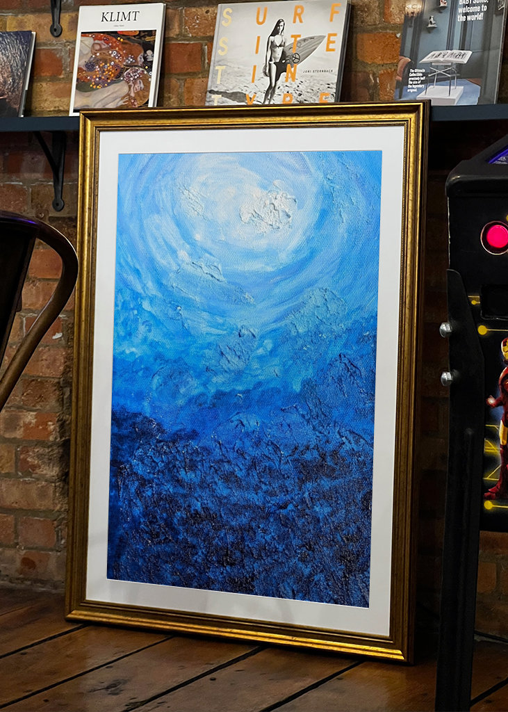 The depth of the sea