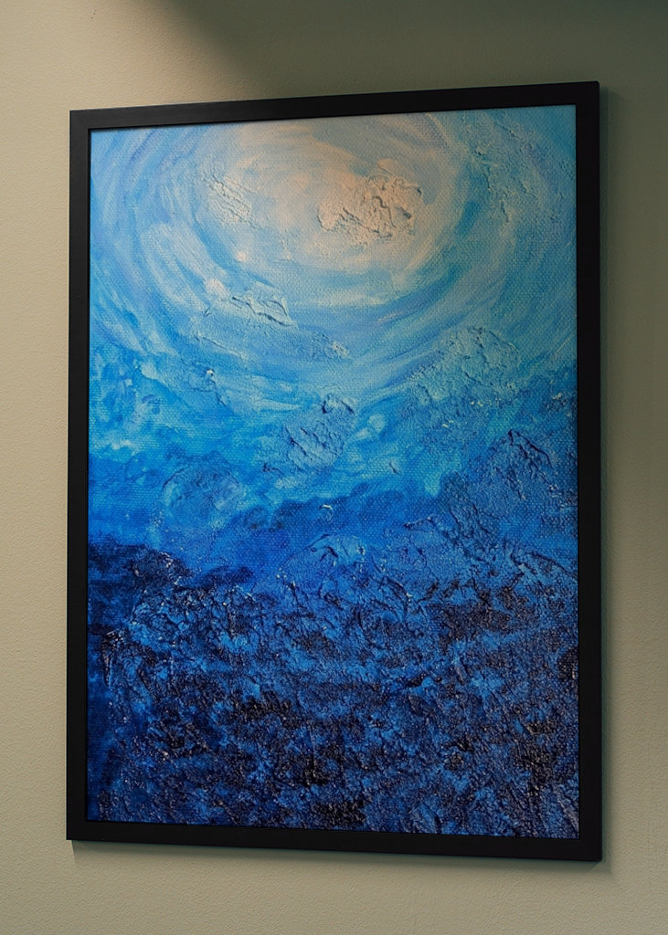 The depth of the sea