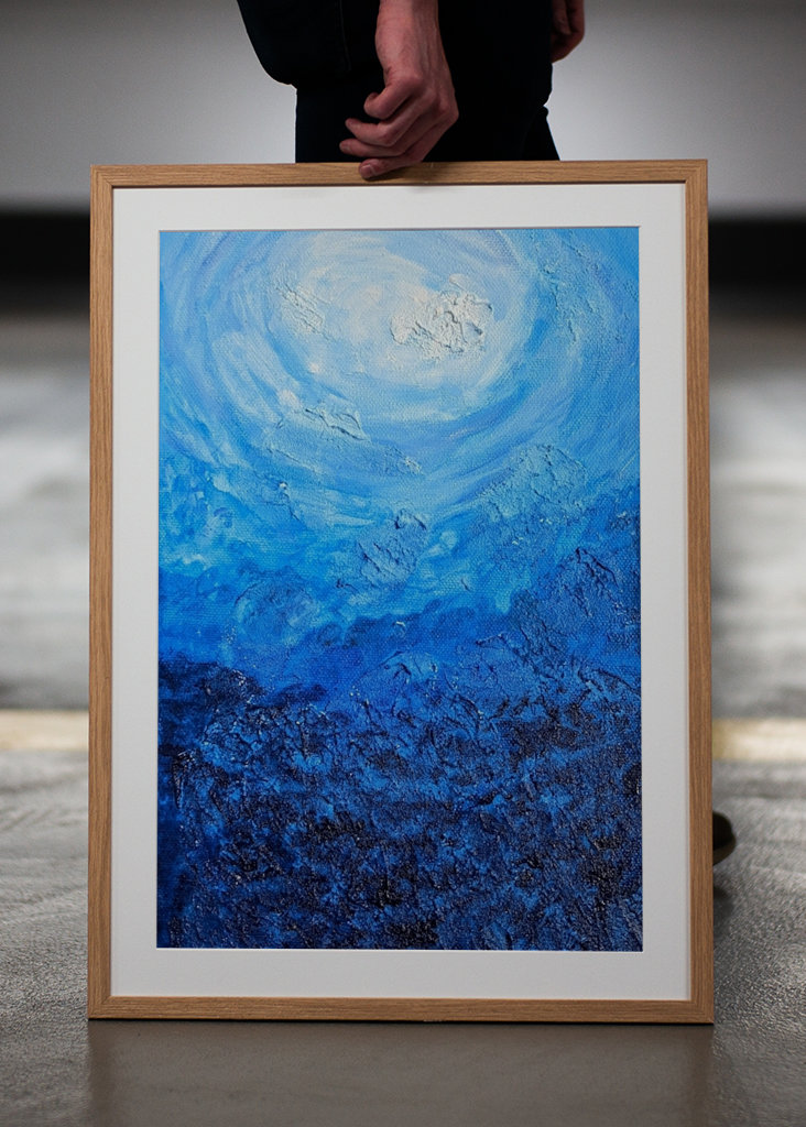 The depth of the sea