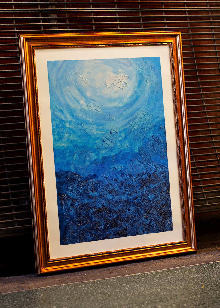 The depth of the sea