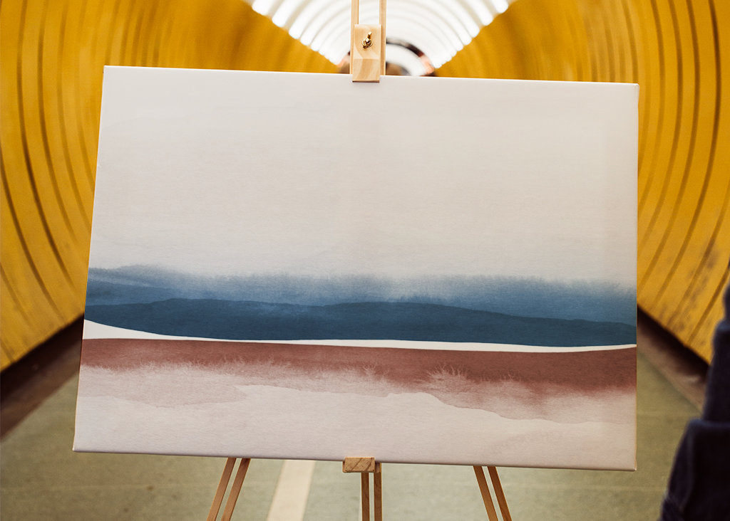 Watercolor landscape 2