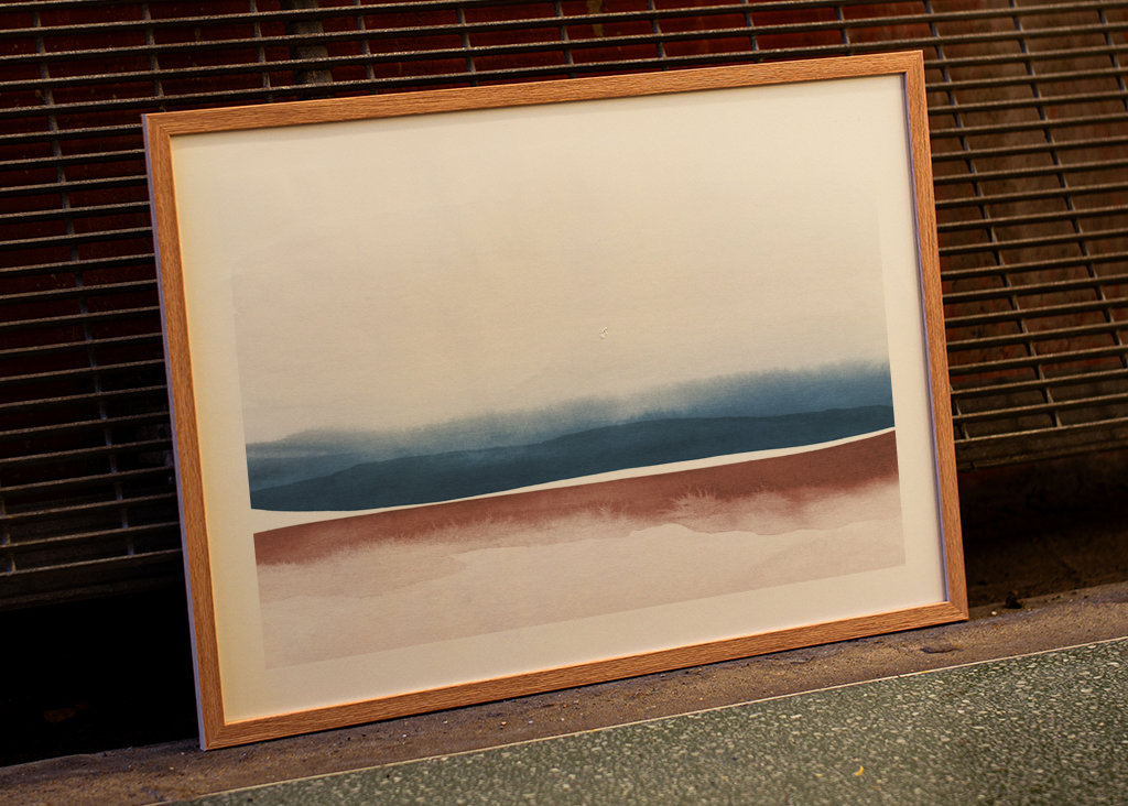 Watercolor landscape 2