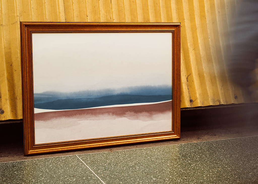 Watercolor landscape 2