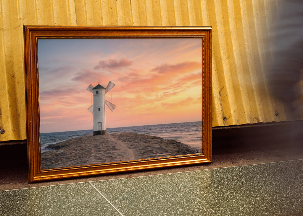 Mühlenbake in Swinemünde