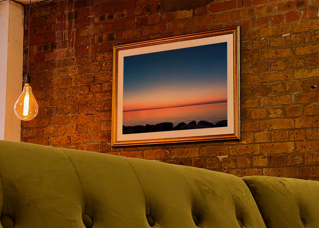 Západ slunce na pláži 