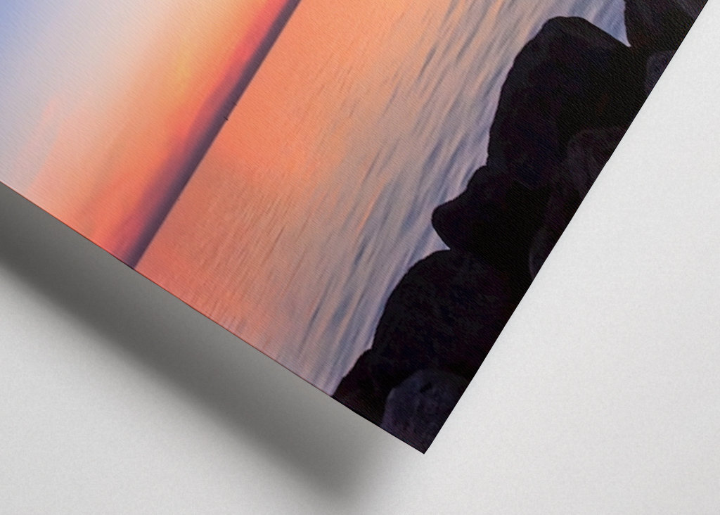 Západ slunce na pláži 