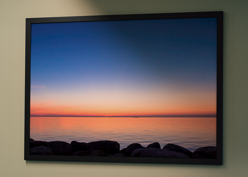 Západ slunce na pláži 