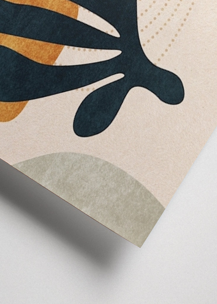 Abstrakt Middelhavet Coral