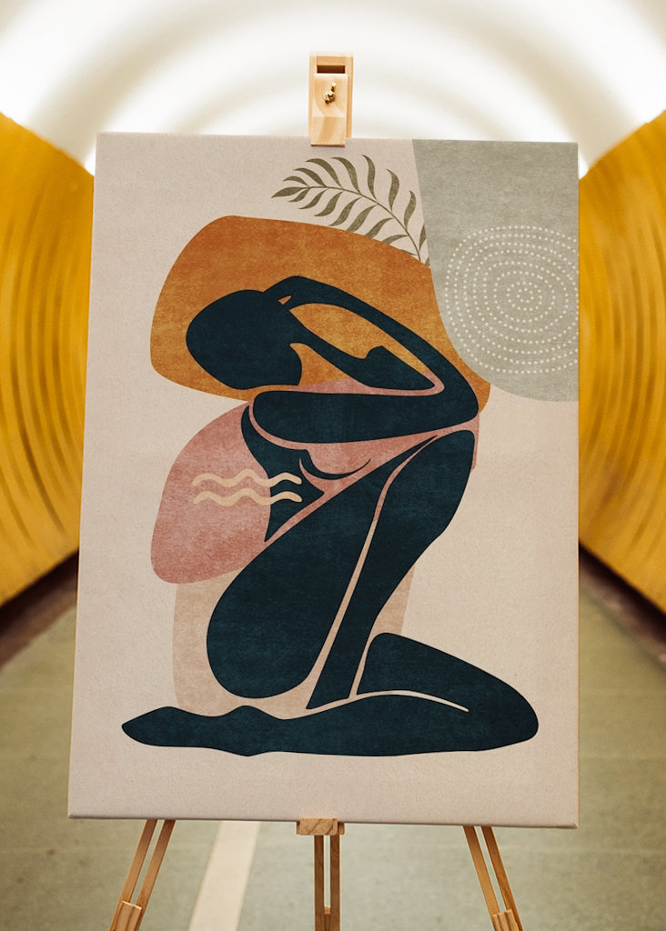 Abstract Mediterranean Body