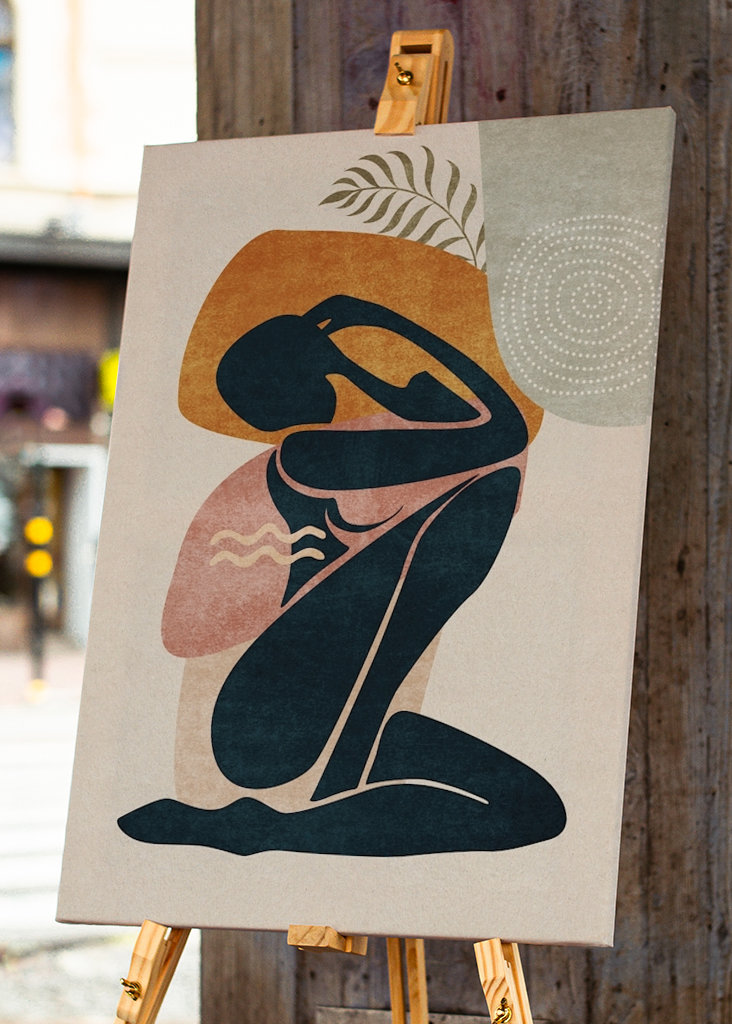 Abstract Mediterranean Body