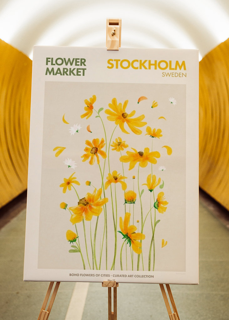 Blomstermarked Stockholm