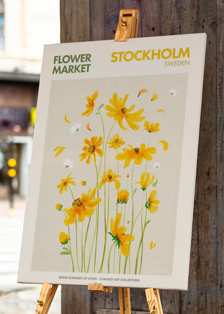Blomstermarked Stockholm