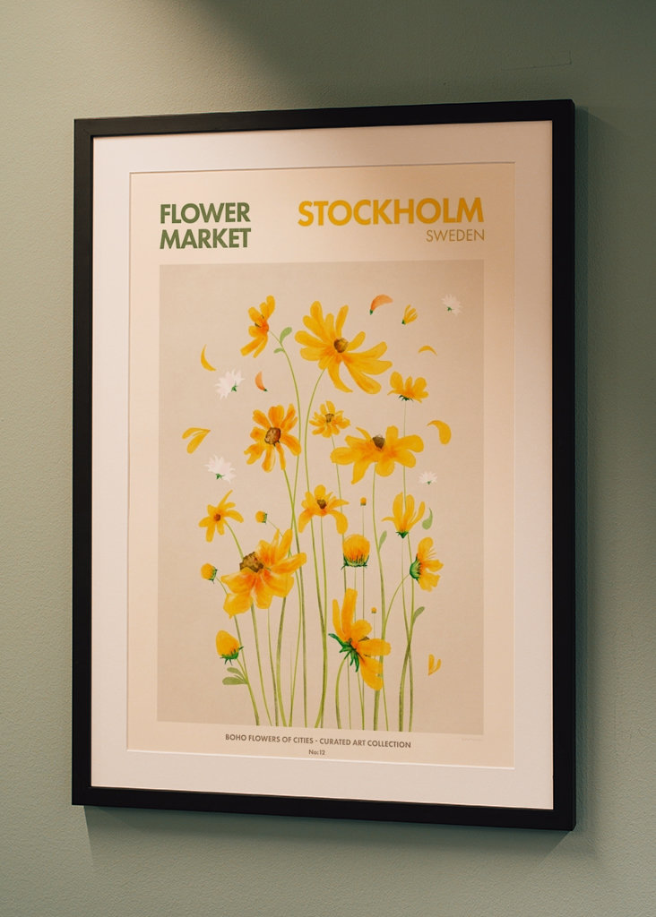 Blomstermarked Stockholm