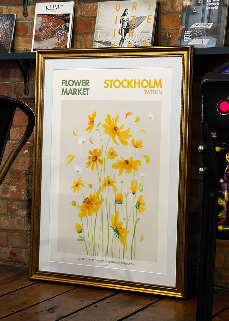 Blomstermarked Stockholm