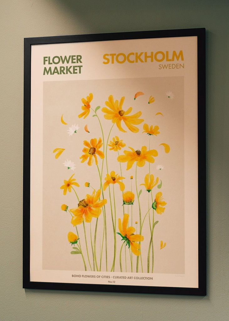 Blomstermarked Stockholm