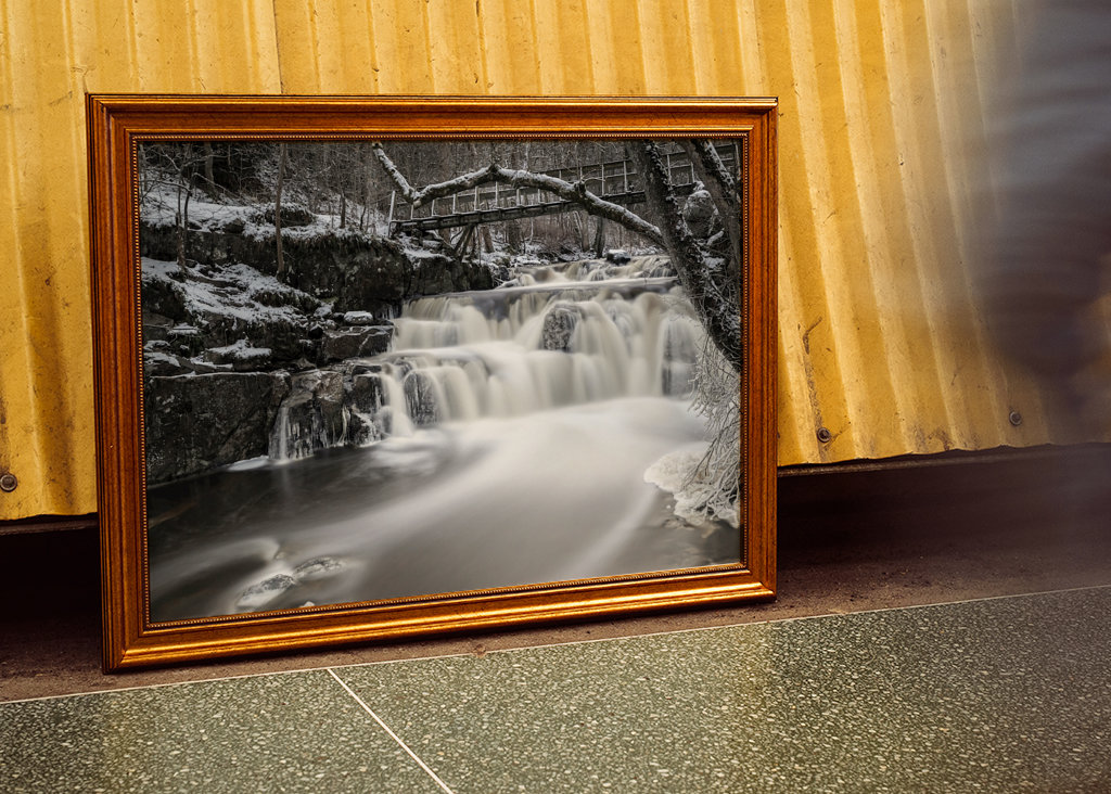 Hallamölla vattenfall