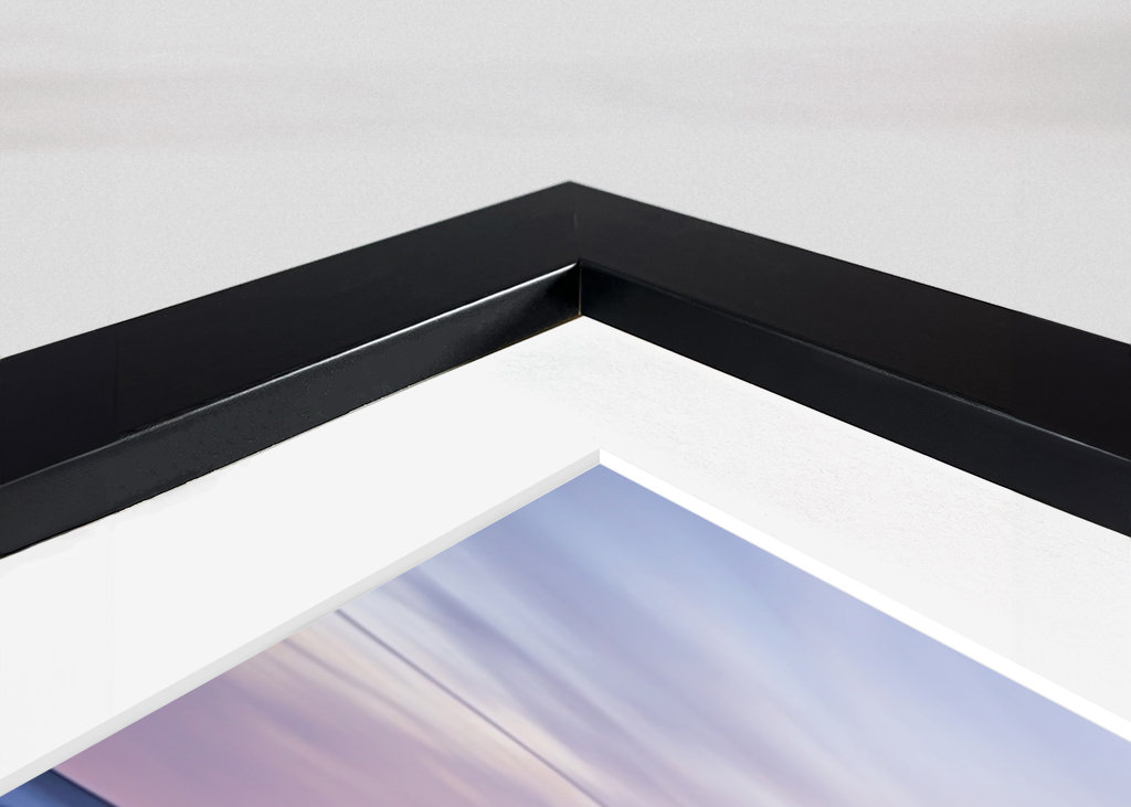 Skály při západu slunce