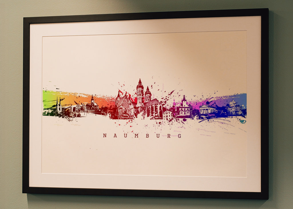 Panoráma Naumburg Saale