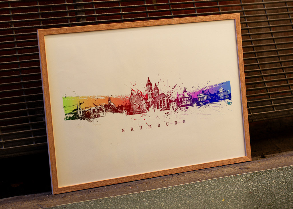 Panoráma Naumburg Saale