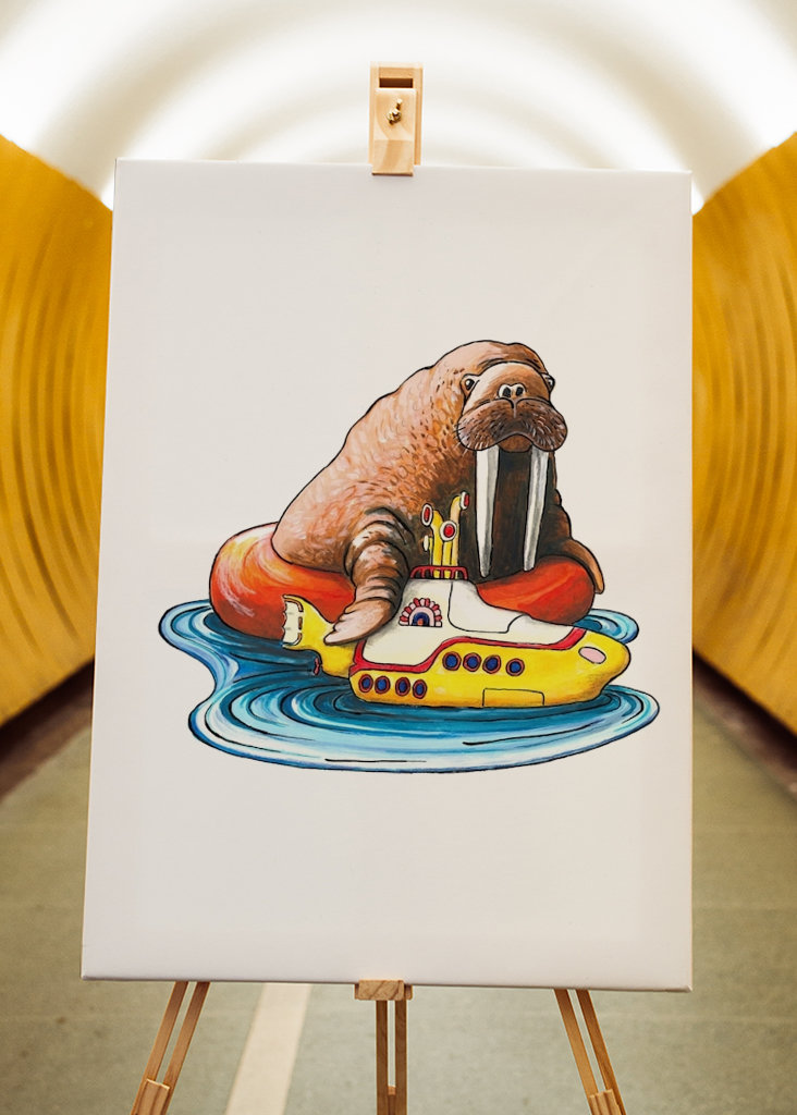 walrus yellow submarine