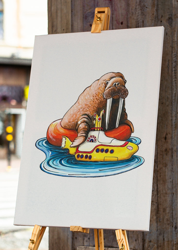 walrus yellow submarine