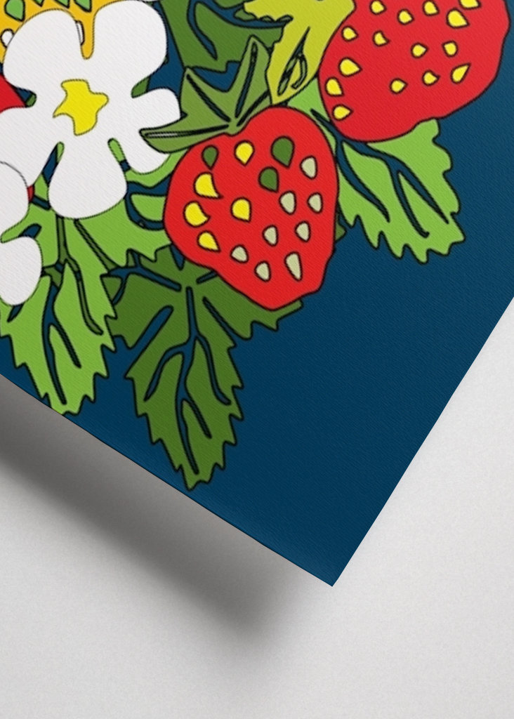 Sommerzeit Erdbeerzeit