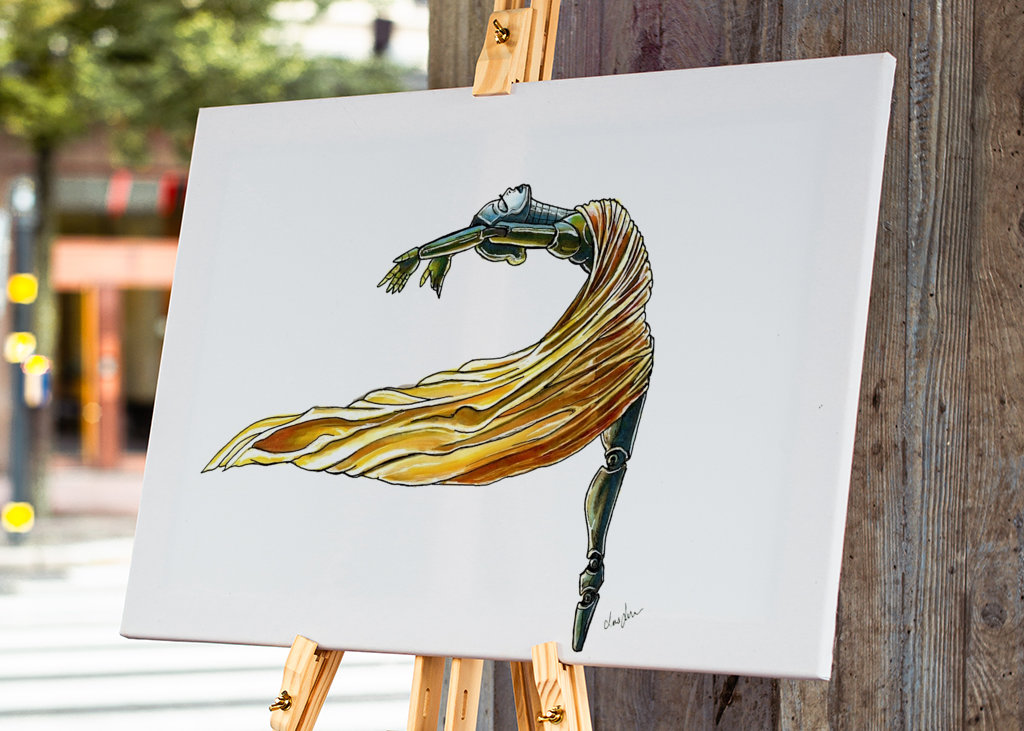 Brændende Ballerina