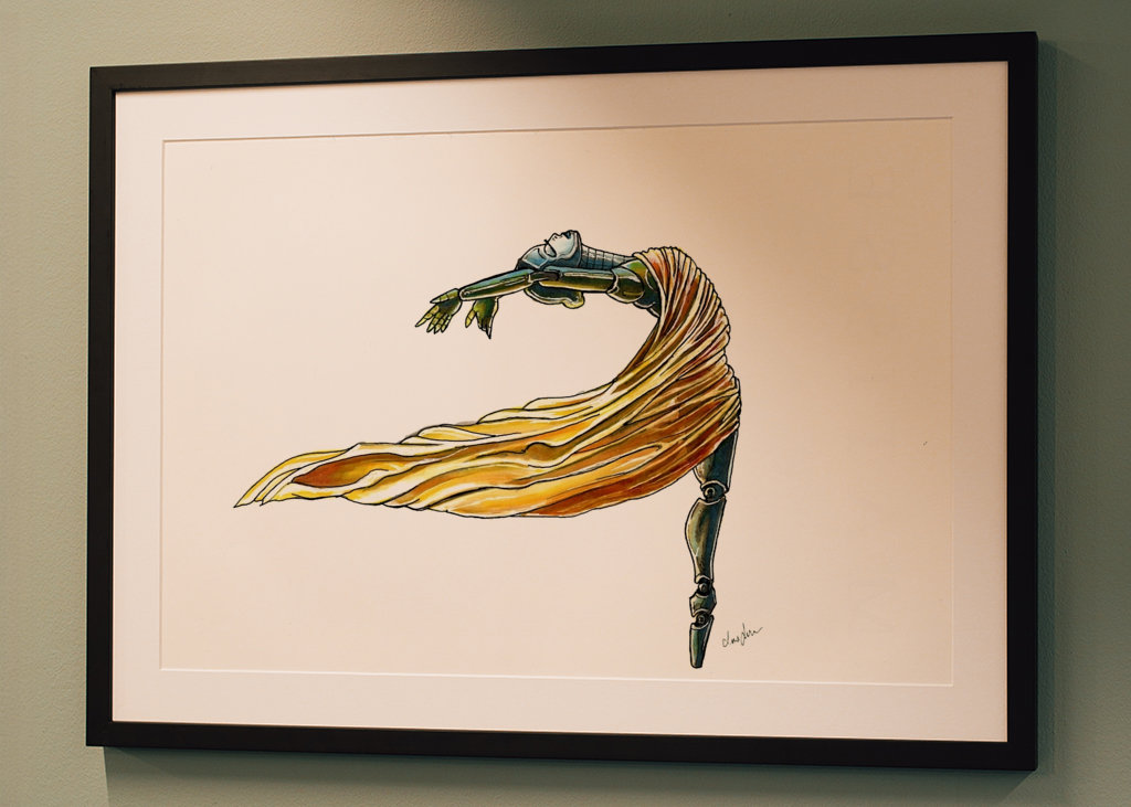 Brændende Ballerina