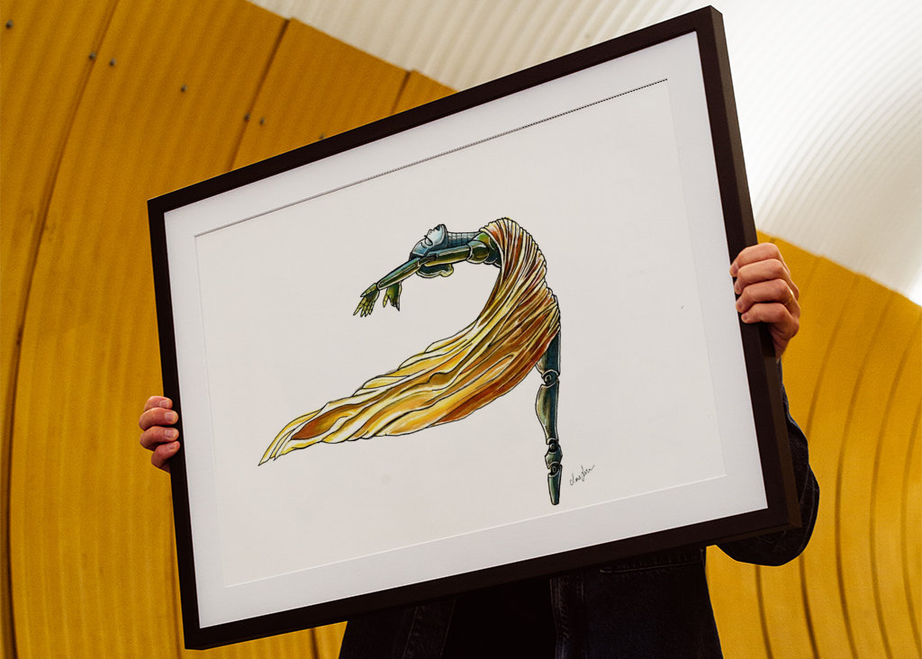 Brændende Ballerina