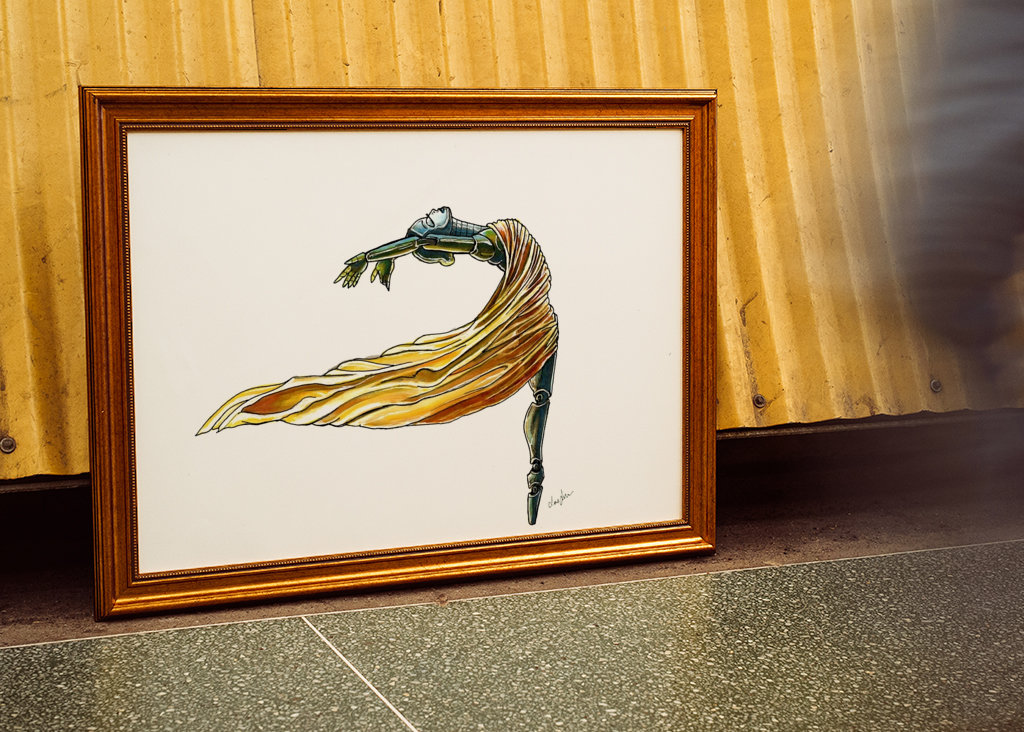 Brændende Ballerina