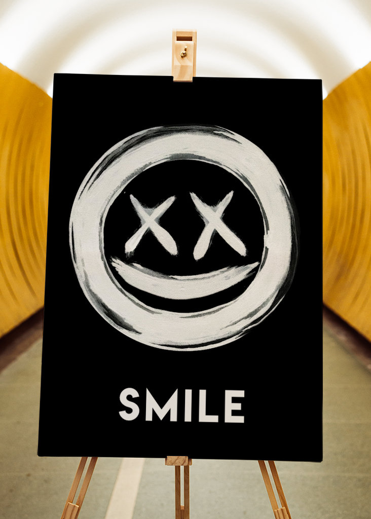 Lächeln - umgekehrt