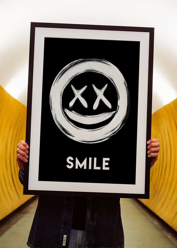 Lächeln - umgekehrt