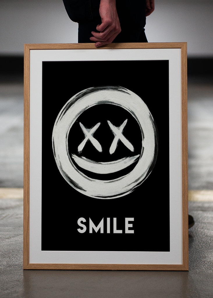 Lächeln - umgekehrt