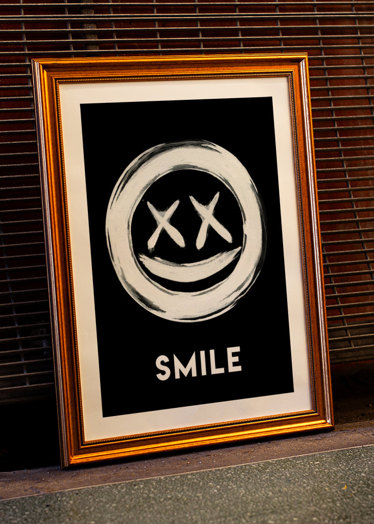 Lächeln - umgekehrt