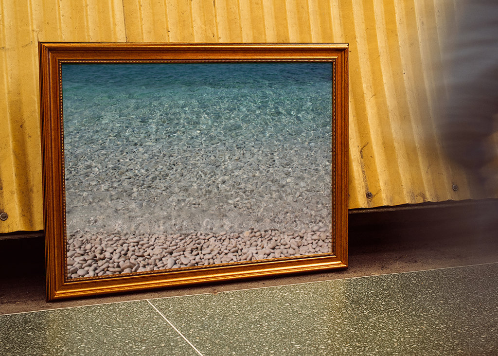 Kristallklart vatten