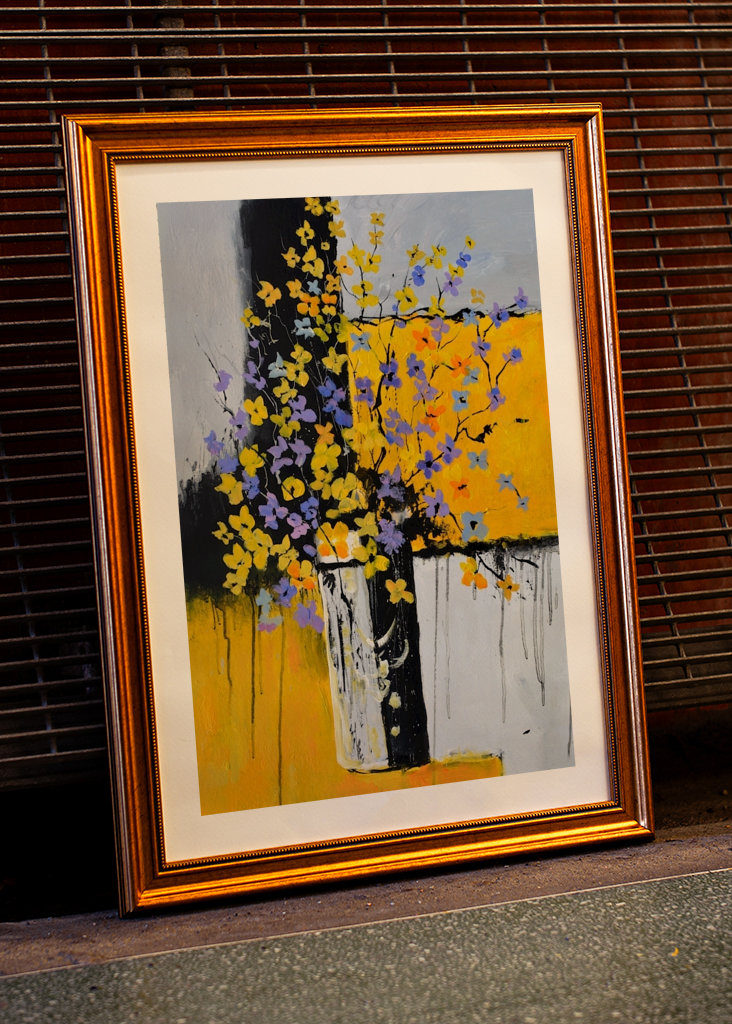 Una natura morta astratta