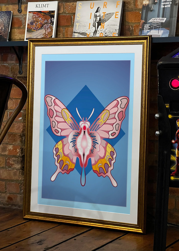 Schmetterling mit Biss 