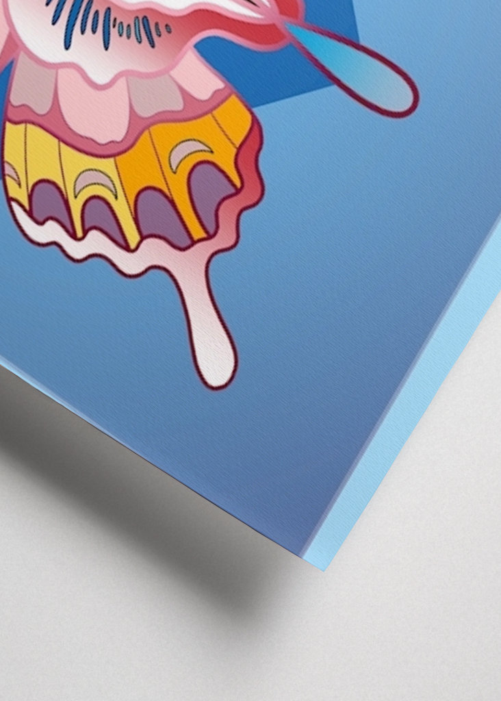 Schmetterling mit Biss 